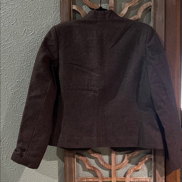 Sheridan Square 70% wool Brown Blazer - Picture 3 of 3